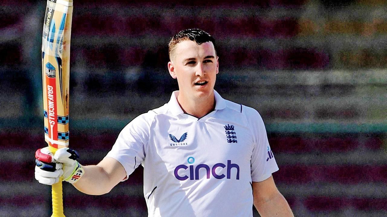 Harry Brook’s century gives England edge over Pakistan