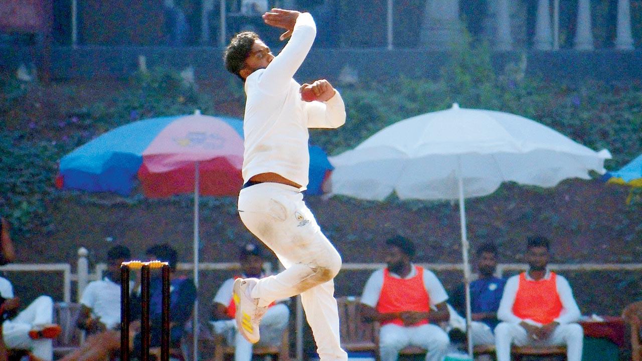 Shams Mulani at MCA’s BKC ground yesterday