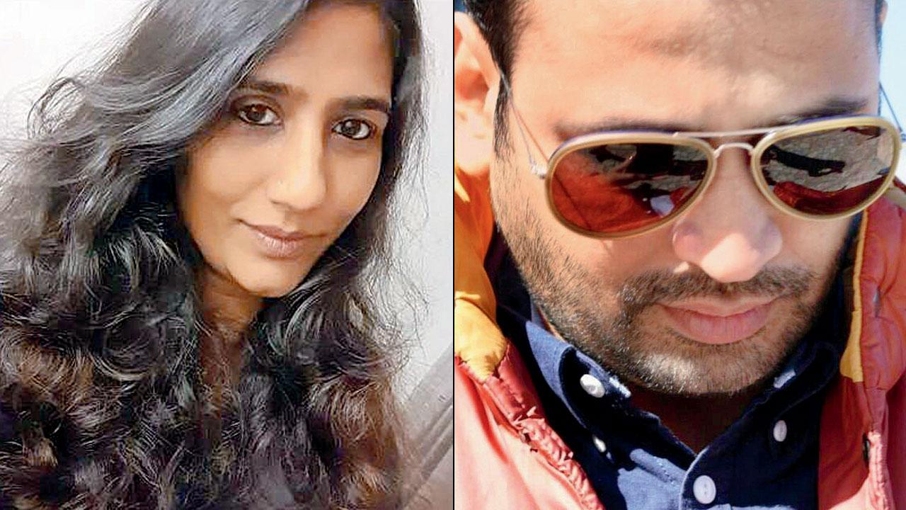 Accused Kajal Shah; her lover and co-accused Hitesh Jain