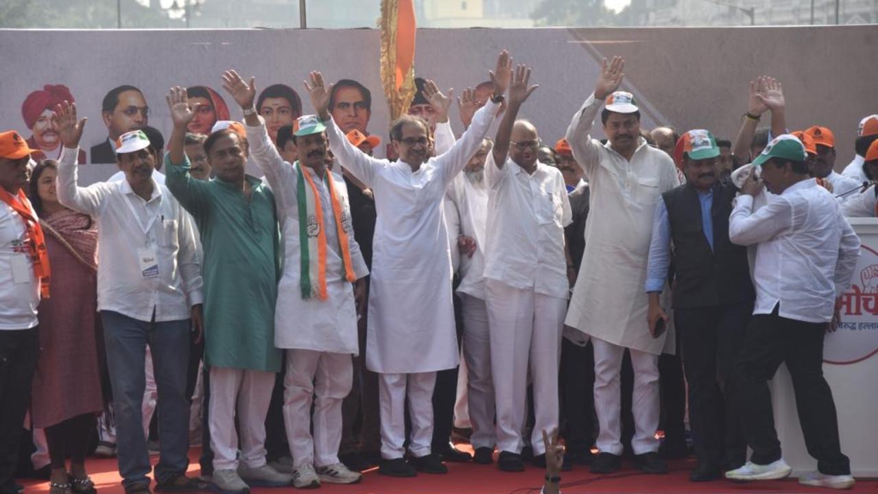 MVA protest march: There can be no compromise on Maharashtra's self respect and pride, says Uddhav Thackeray