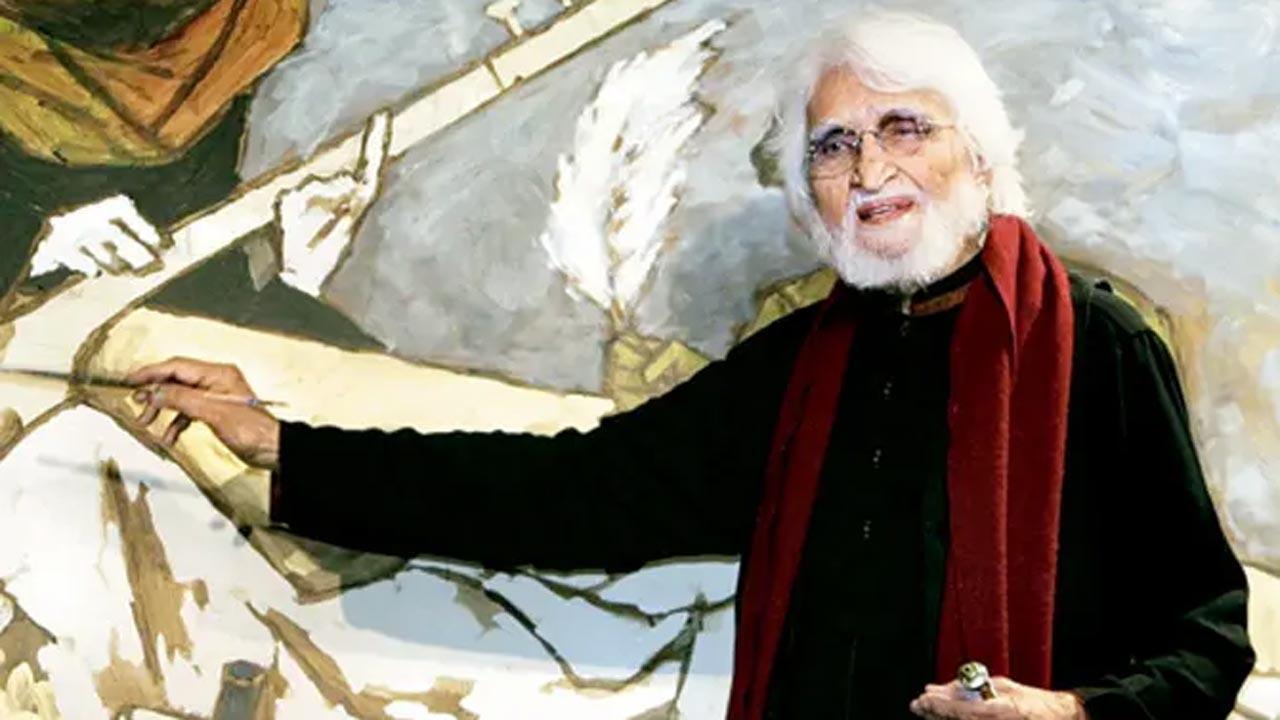 M.F. Hussain's artwork will be on display at the Taj Mahal Palace in Mumbai