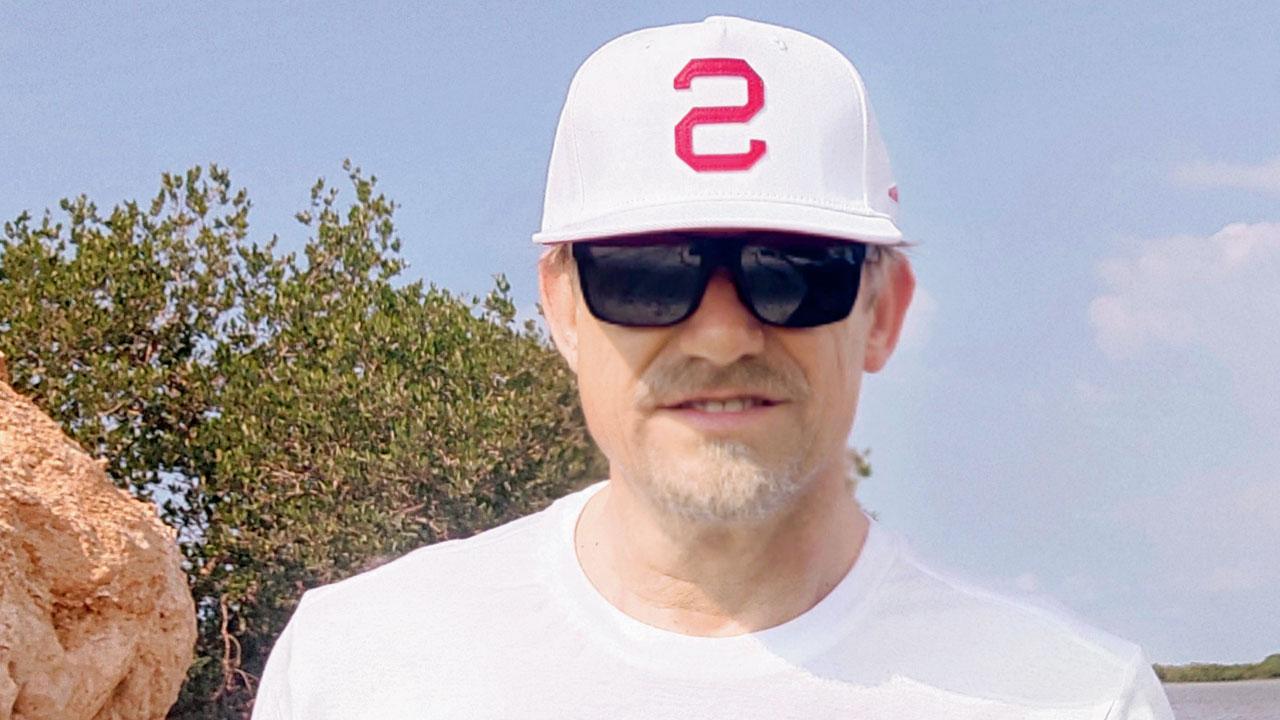 Danish goalkeeping legend Peter Schmeichel at the Al Khor Mangroves near Doha recently