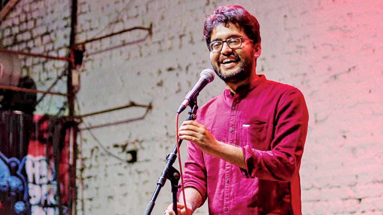 Pradumn Chourey at a performance