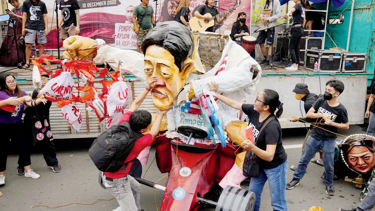 Philippine protests against injustice under President rule
