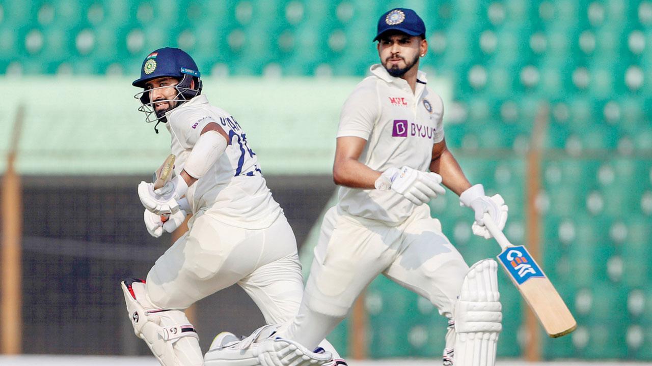 India vs Bangladesh 1st Test: Cheteshwar Pujara, Shreyas Iyer stand tall