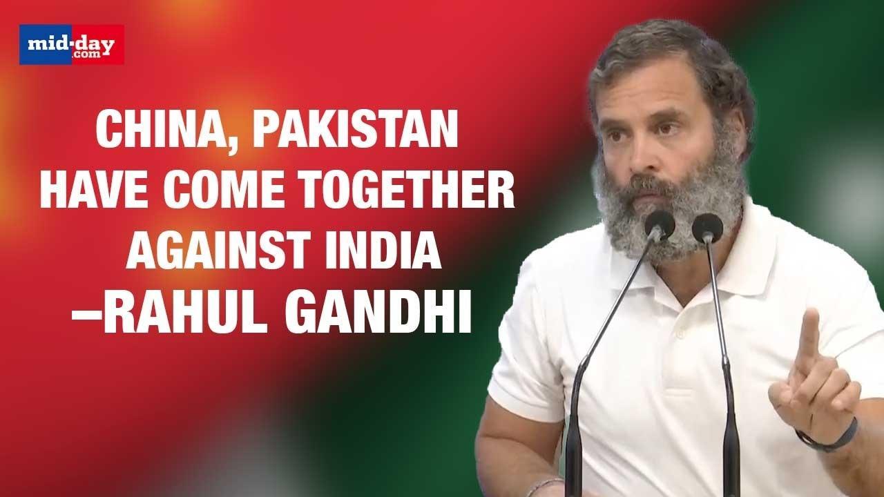 Rahul Gandhi: China, PAK have come together against India | Bharat Jodo Yatra