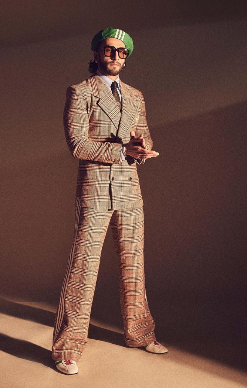 Ranveer Singh looks suave as he suits up for his latest photoshoot