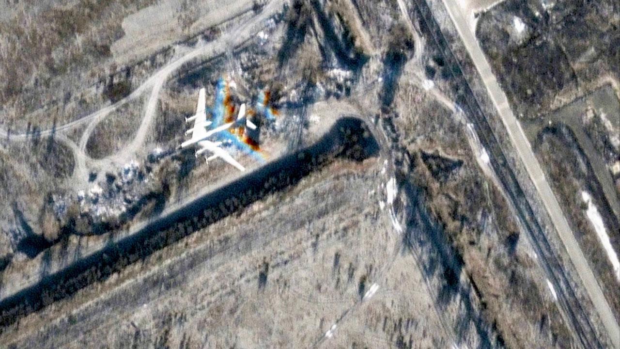 Russian airfield hit, day after drone strikes on bases