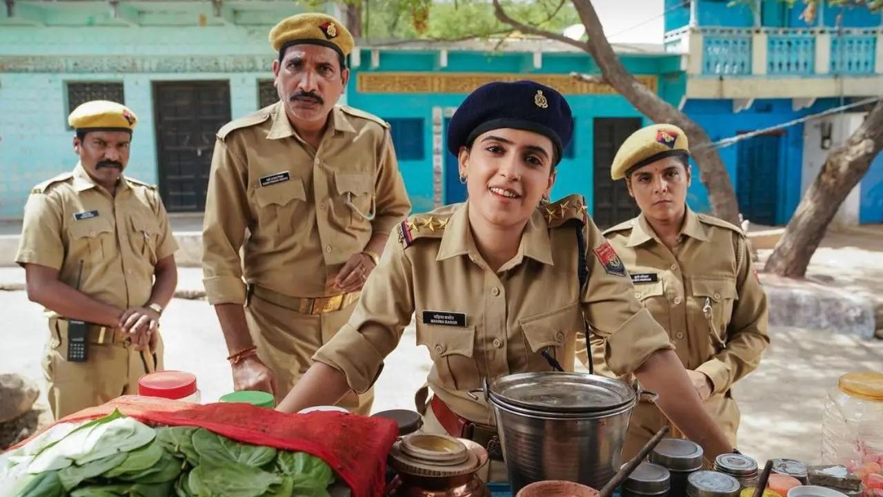 Featuring Sanya Malhotra in the lead, Netflix's 'Kathal' revolves around a local politician’s prized jackfruits (kathals) going missing. It turns into a bizarre case that falls into the lap of a young and earnest police officer, played by Sanya. Based on true-ish events, Kathal is a small town dramedy.