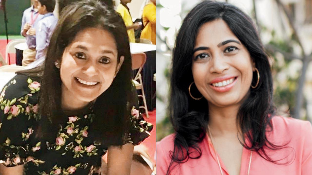 (Left) Nalini Sorensen and Nandita da Cunha