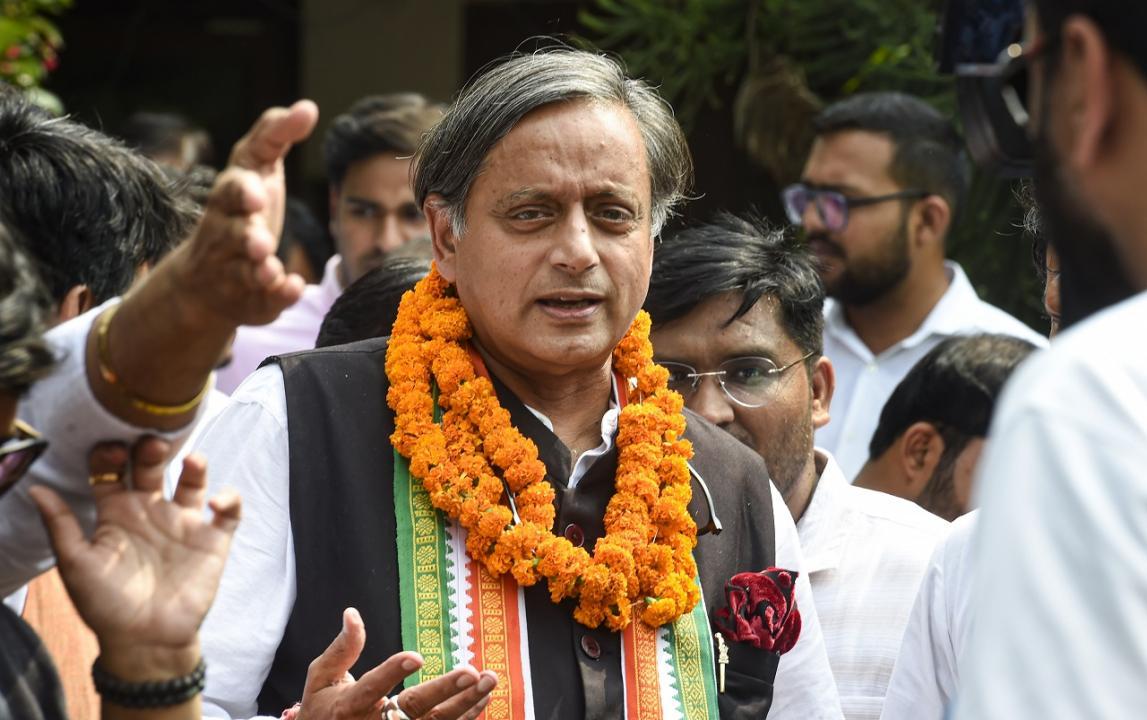 I am not going to NCP: Shashi Tharoor rejects Chacko's invitation