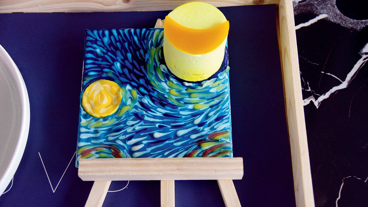  The starry night by Vincent Van Gogh