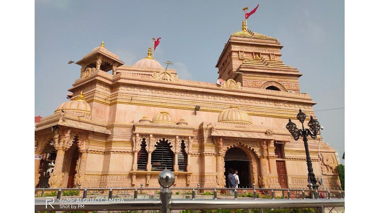 The Kashtbhanjan Hanumanji Temple located in Sarangpur, Gujarat is a sacred Hindu Temple