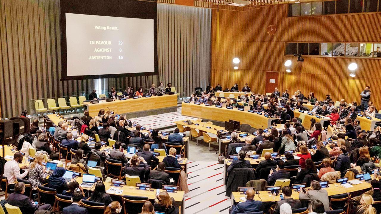 UN council ousts Iran from UN commission backing women