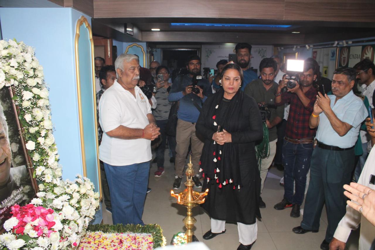 Shabana Azmi remembered the late veteran artist at the prayer meet