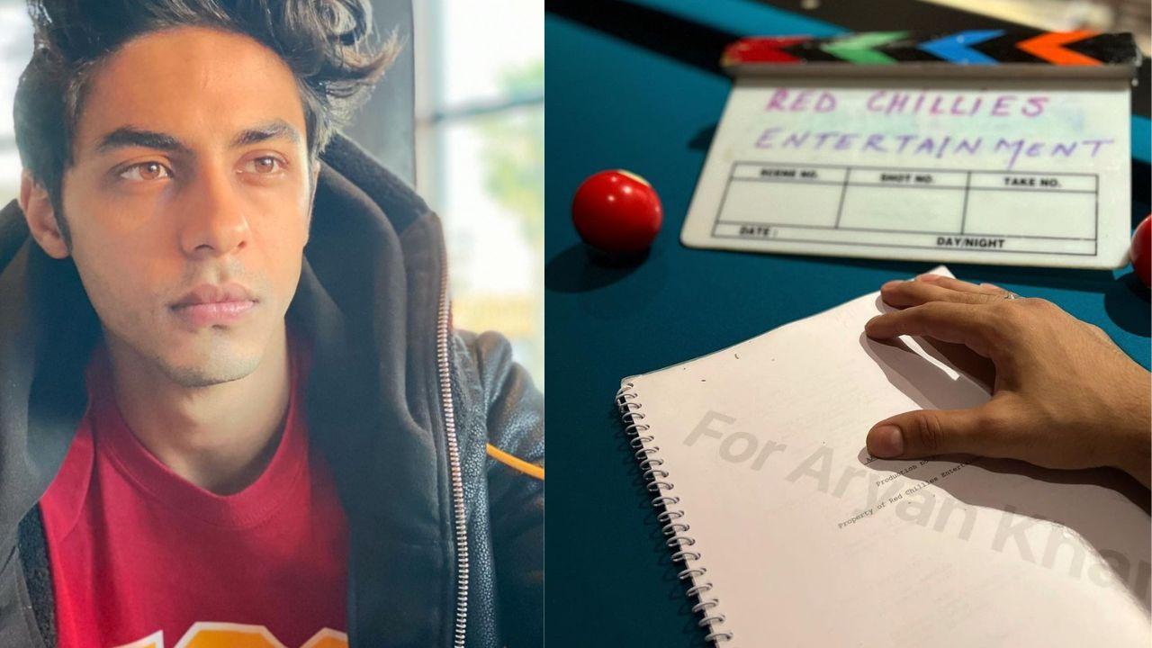 SRK’s son Aryan Khan wraps up his debut writing project 