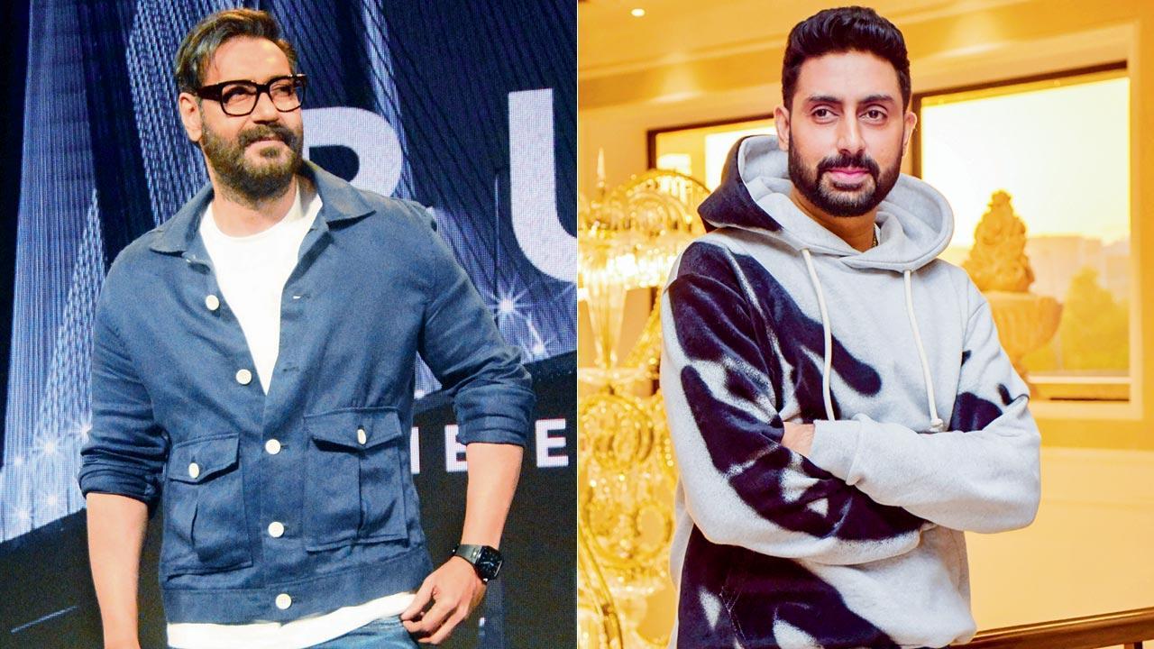 Ajay Devgn, Abhishek Bachchan make a new beginning in Benares