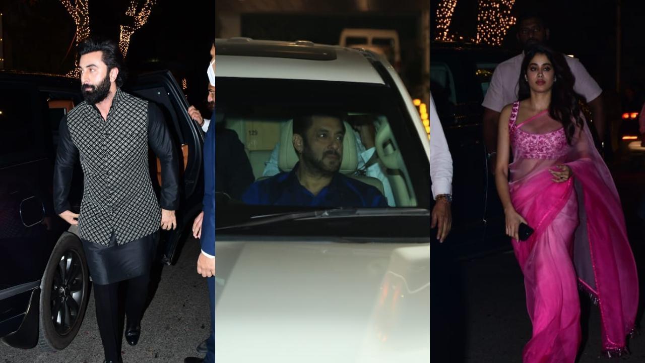 Celebs at Anant and Radhika's engagement party