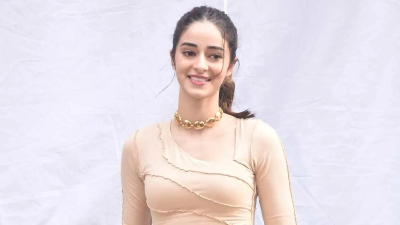 Ananya Panday heads to Qatar for the FIFA World Cup semi-finals