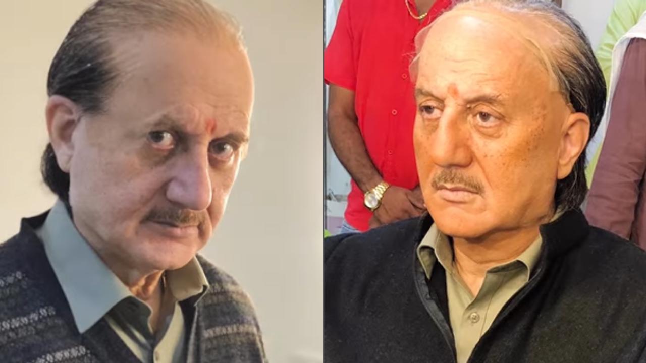 Anupam Kher drops video from 'The Kashmir Files' look test