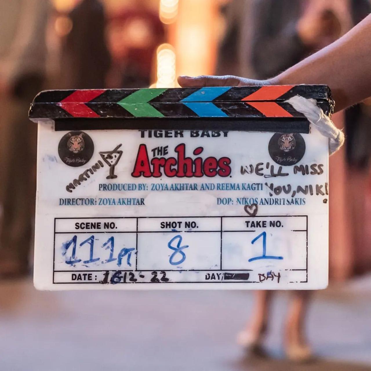 Shooting on Zoya Akhtar's live-action musical film 