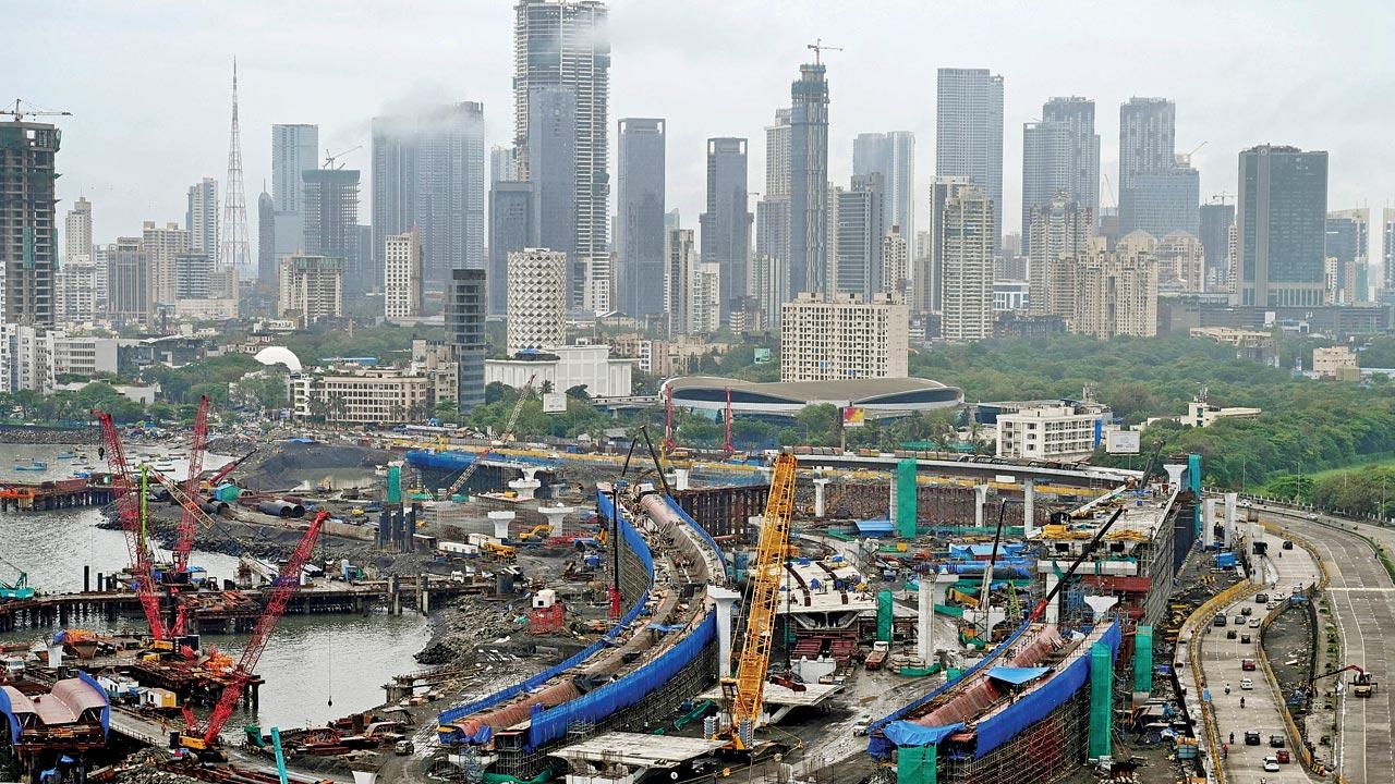 Dr Anjal Prakash, lead author of IPCC, says that rampant road and realty construction contribute to around 70 per cent of the particulate matter in Mumbai’s air. Pic/Getty Images