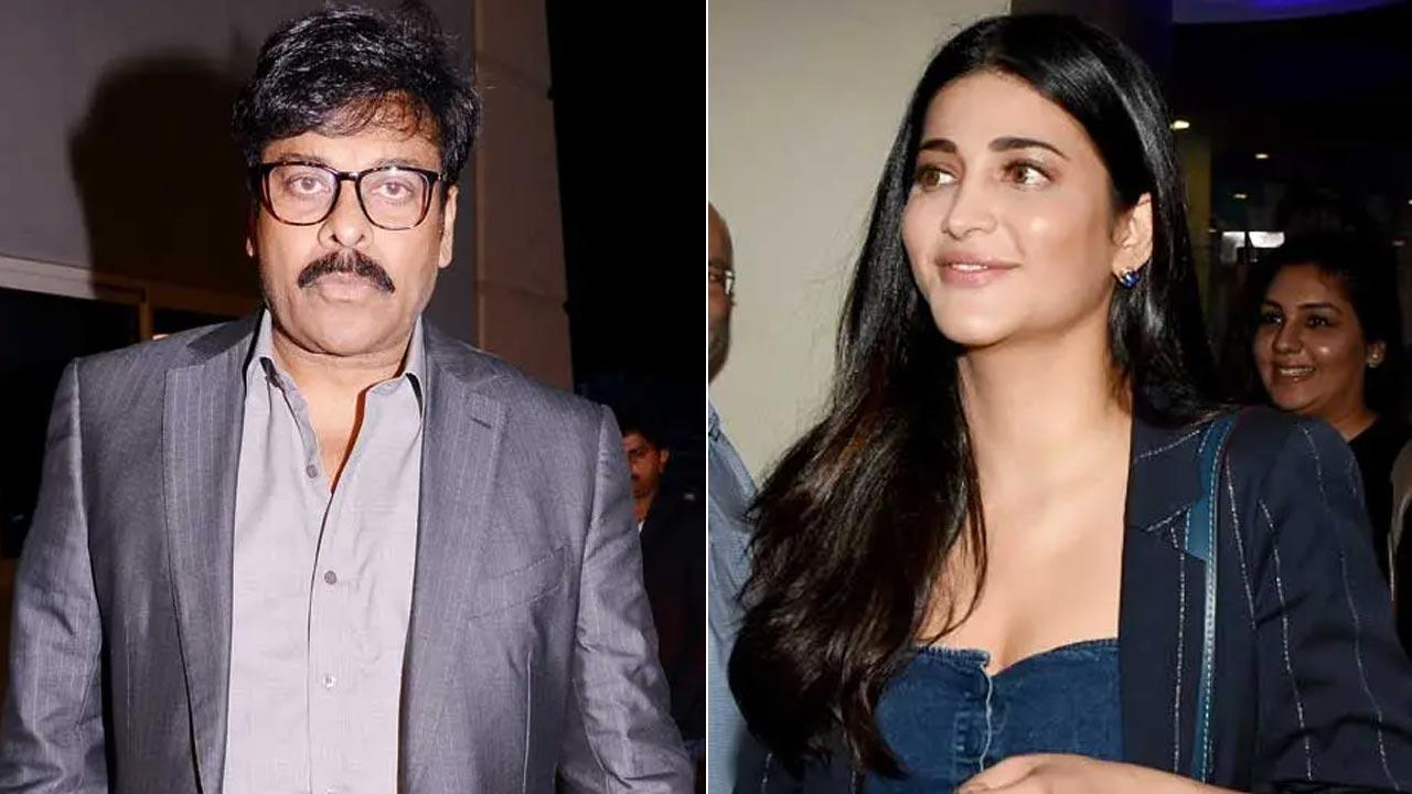 Chiranjeevi Sex - Waltair Veerayya: Chiranjeevi, Shruti Haasan's second single 'Sridevi  Chiranjeevi' to release on this date