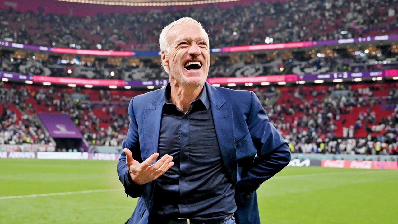 Coach Didier Deschamps lauds France’s ‘heart and guts’ in victory over England