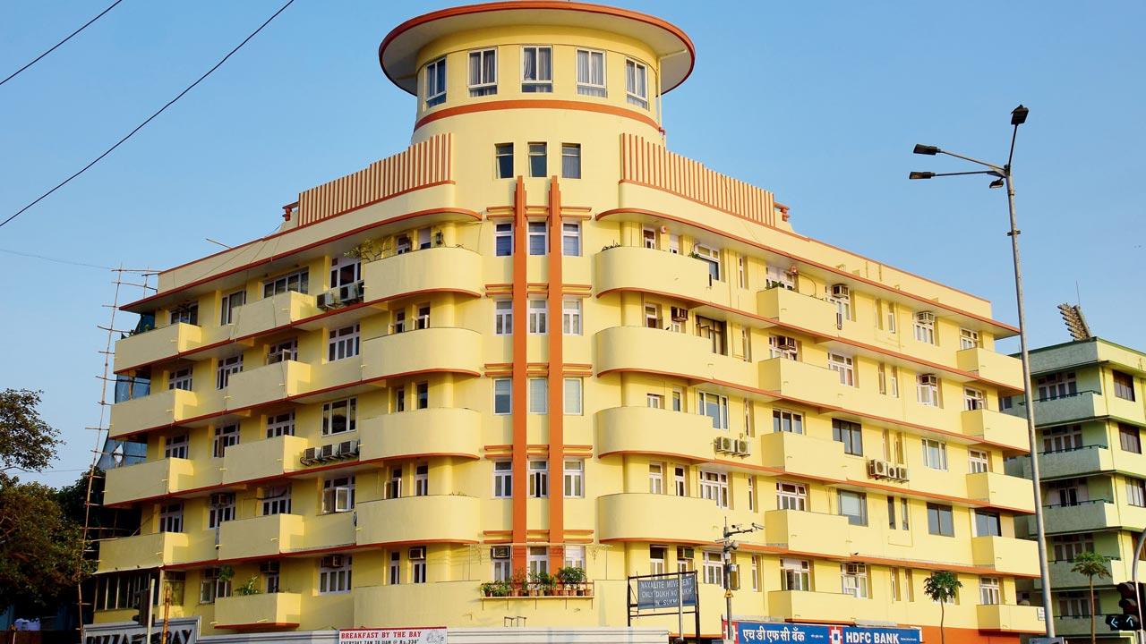 Soona Mahal, Marine Drive. Pic Courtesy/Art Deco Mumbai