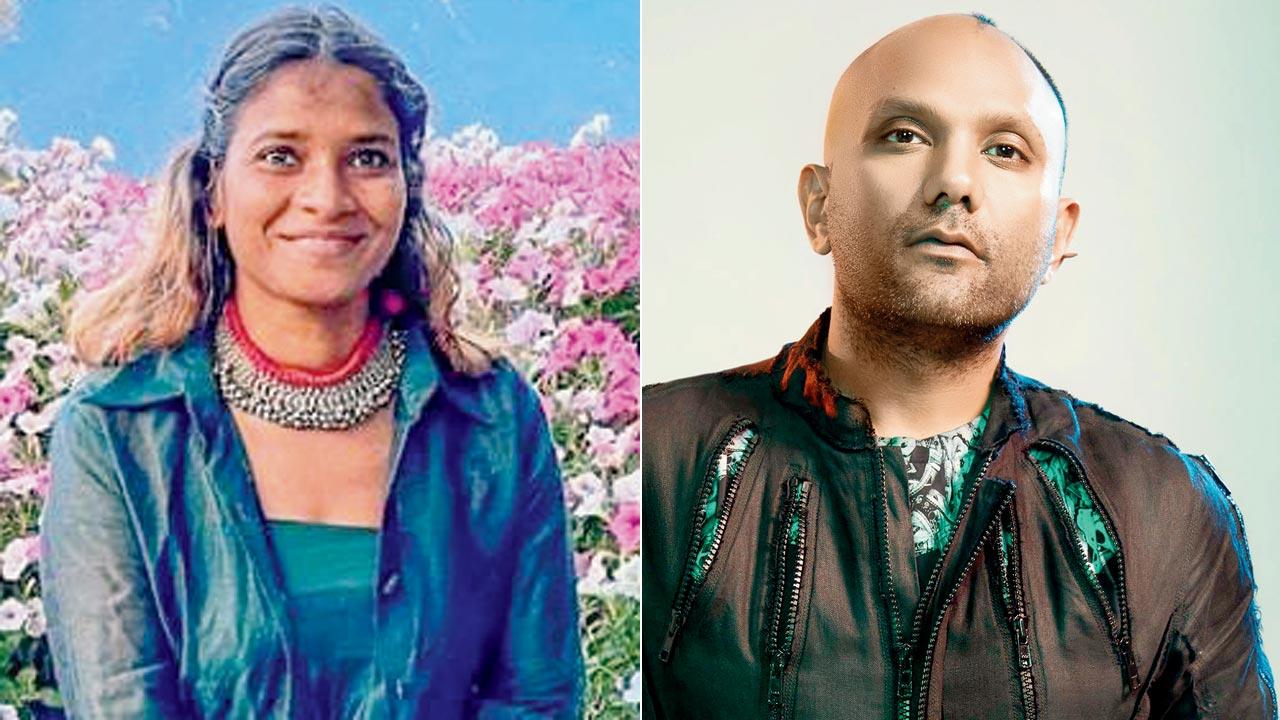 (From left) Vaishali S; Gaurav Gupta