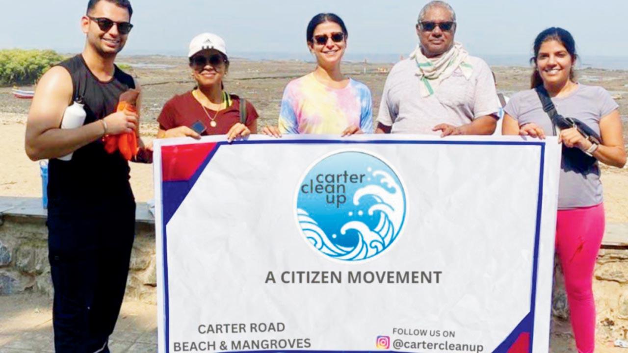 The initiative is led by the Carter Clean Up team