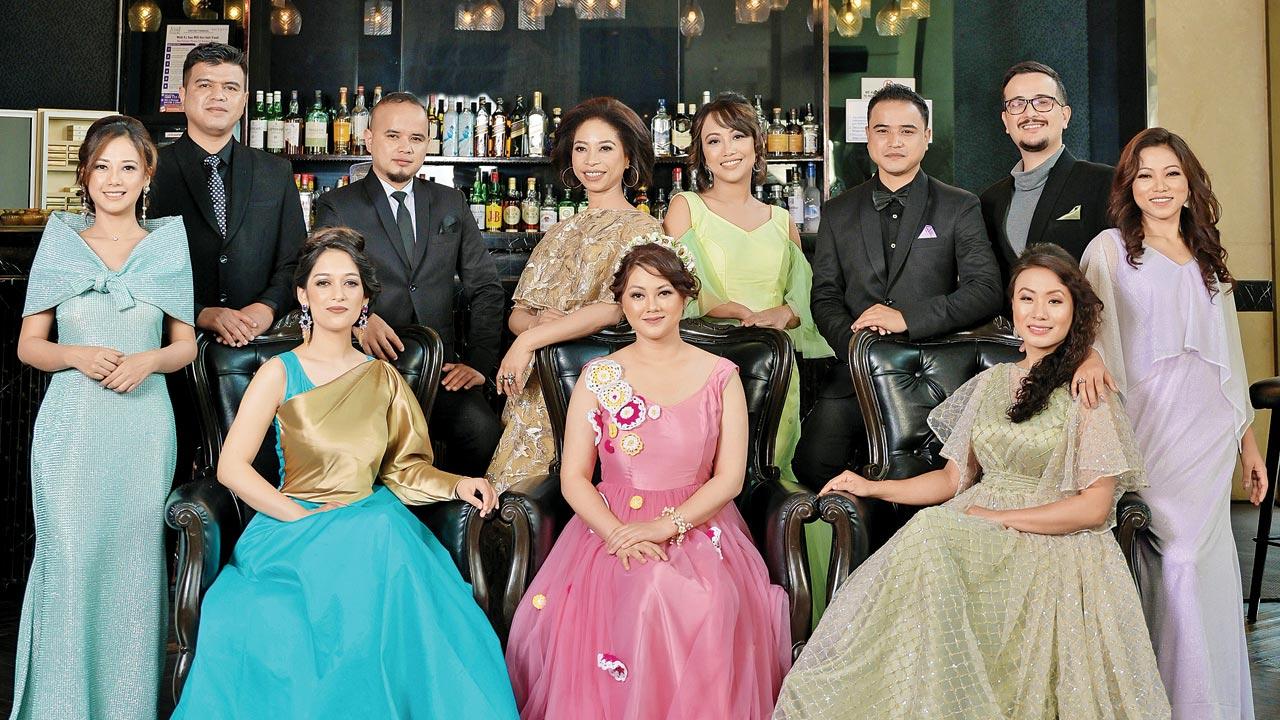 Members of the Shillong Chamber Choir at a recent event