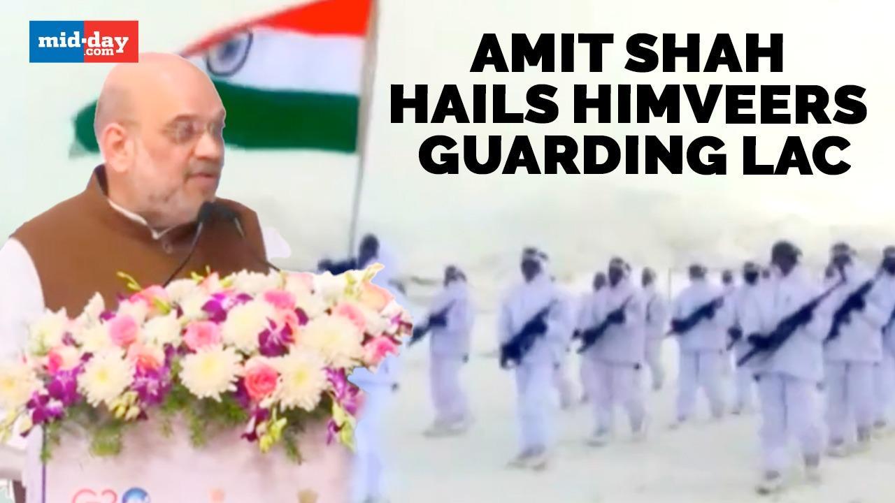 “Never Worried About India-China Border As ITBP Is Guarding Border” Amit Shah