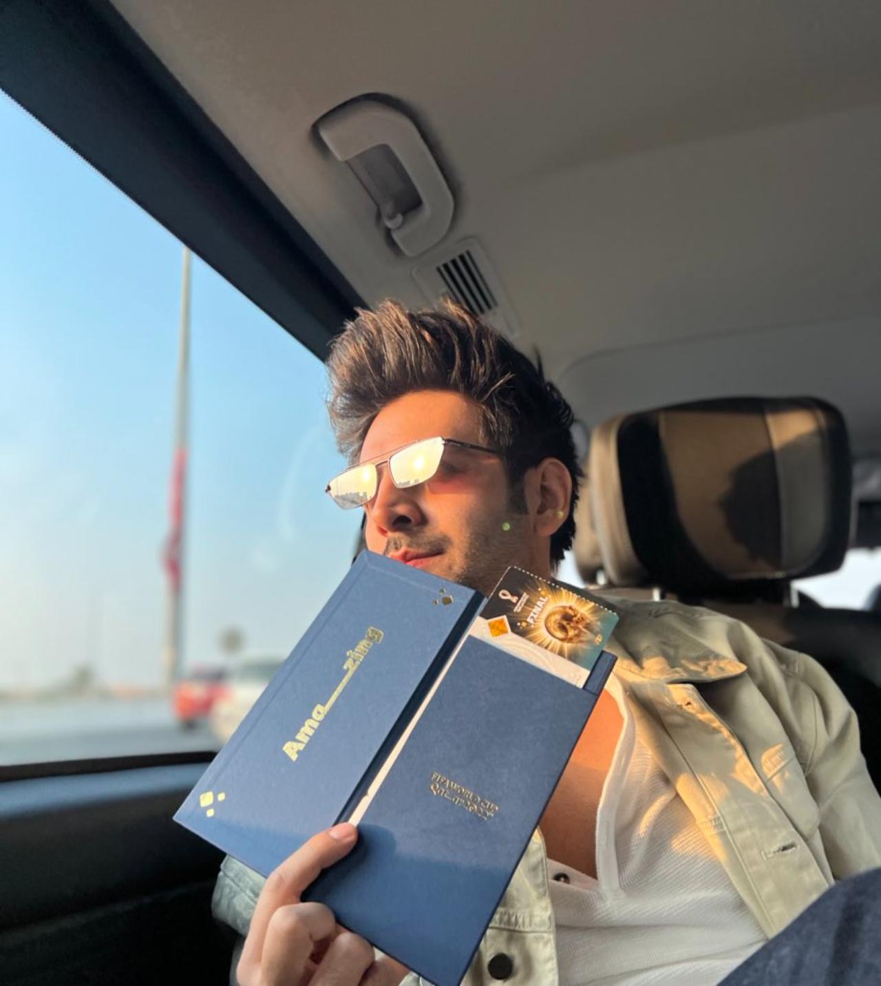 Kartik Aaryan is also present in Qatar for the finale