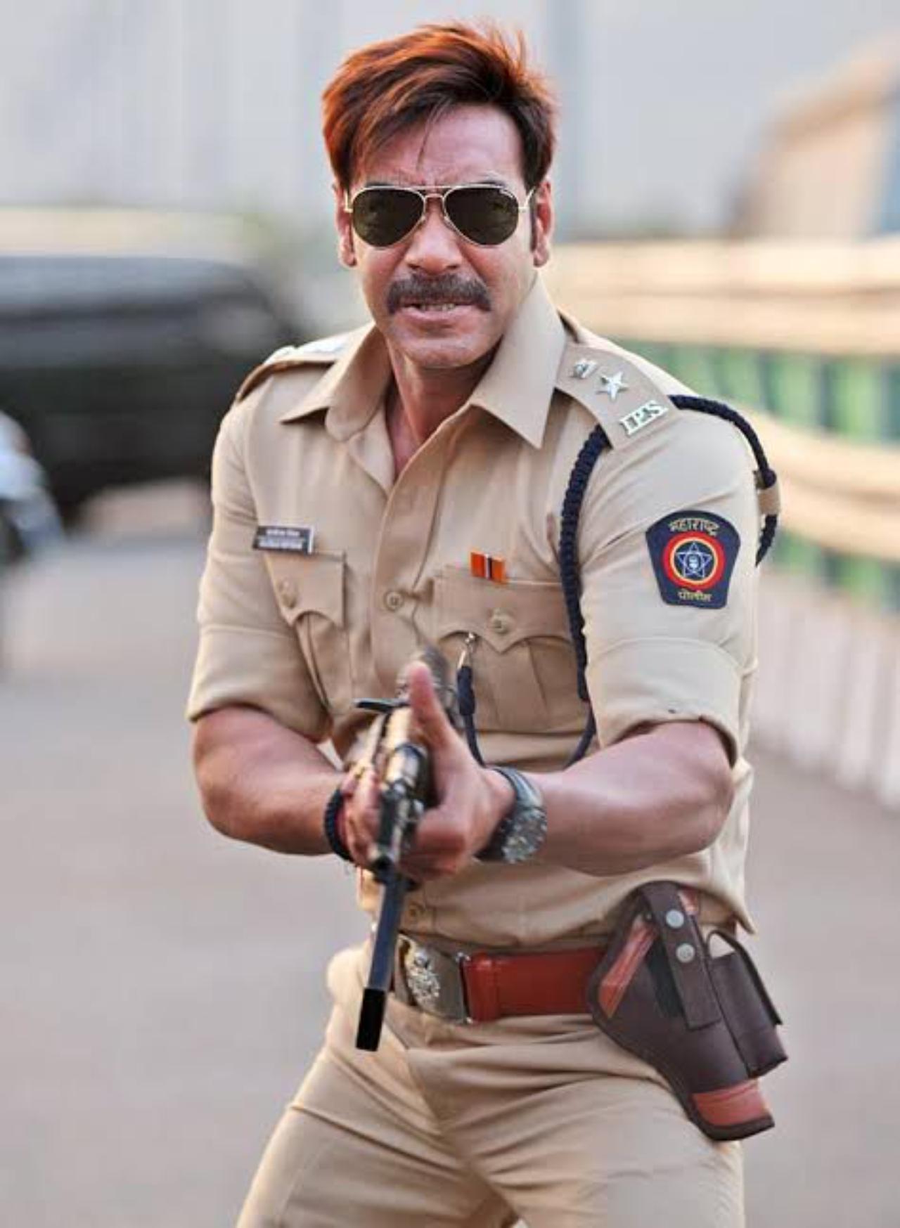 Ajay Devgn in Singham
Leaving the entire cinema theatres roaring with whistles and applause, Ajay Devgn's entry as Singham is an unmissable sight! Marking the beginning of a cop universe, Ajay Devgn as Singham is one of the most popular and loved police officers of Indian Entertainment industry