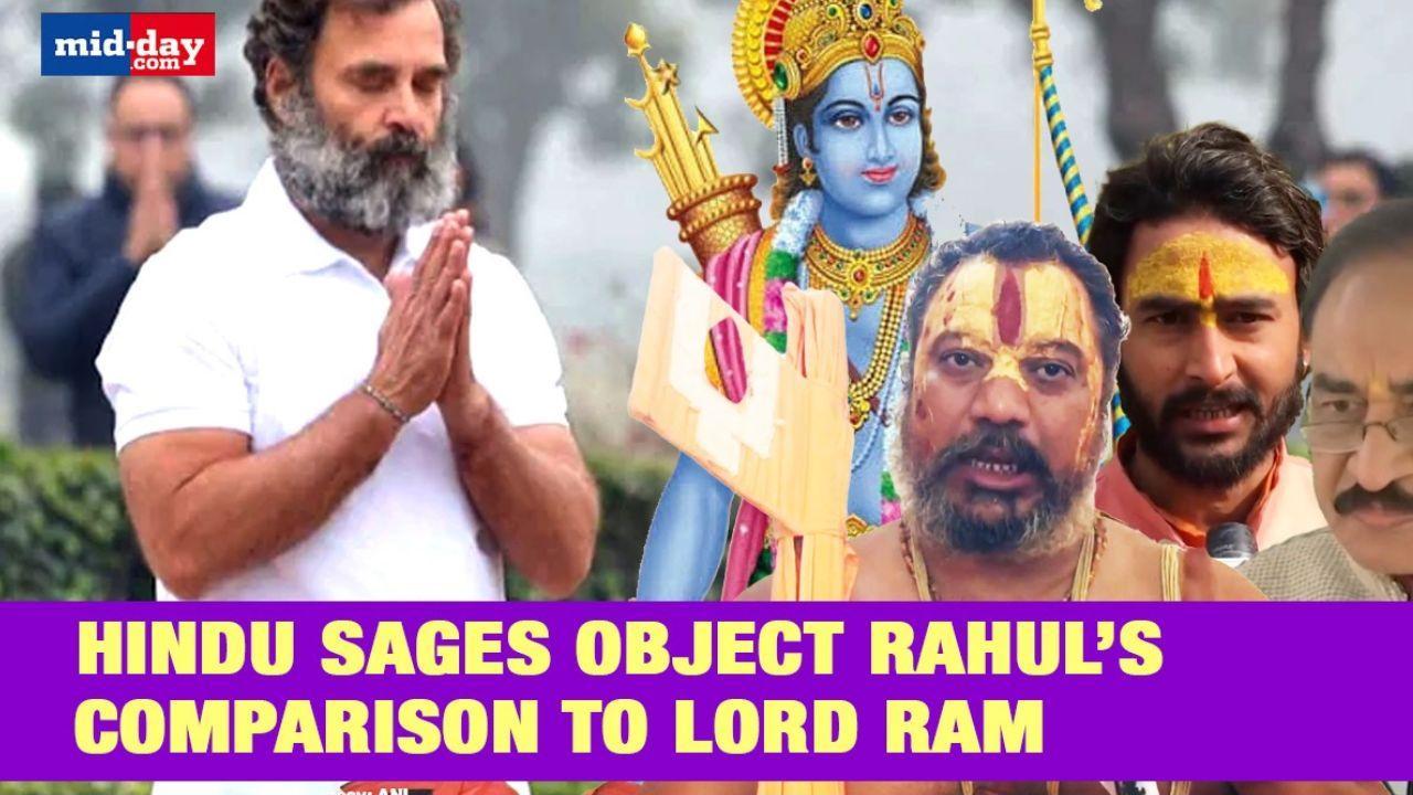 Congress leader Salman Khurshid compares Rahul Gandhi to Ram, Hindu sages object