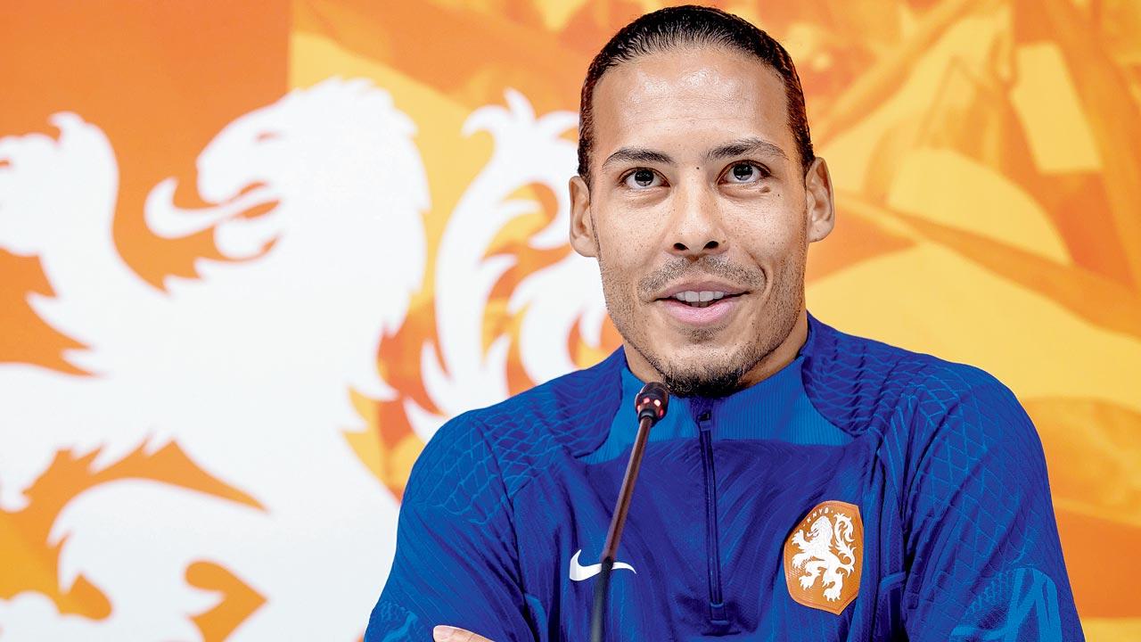 The Netherlands’ skipper Virgil van Dijk. Pics/Getty Images