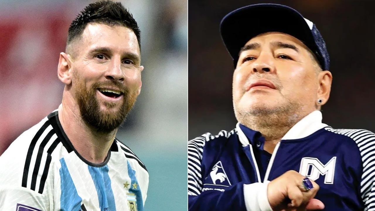 Gold-plated FIFA trophy, jerseys of Messi and Maradona go under hammer
