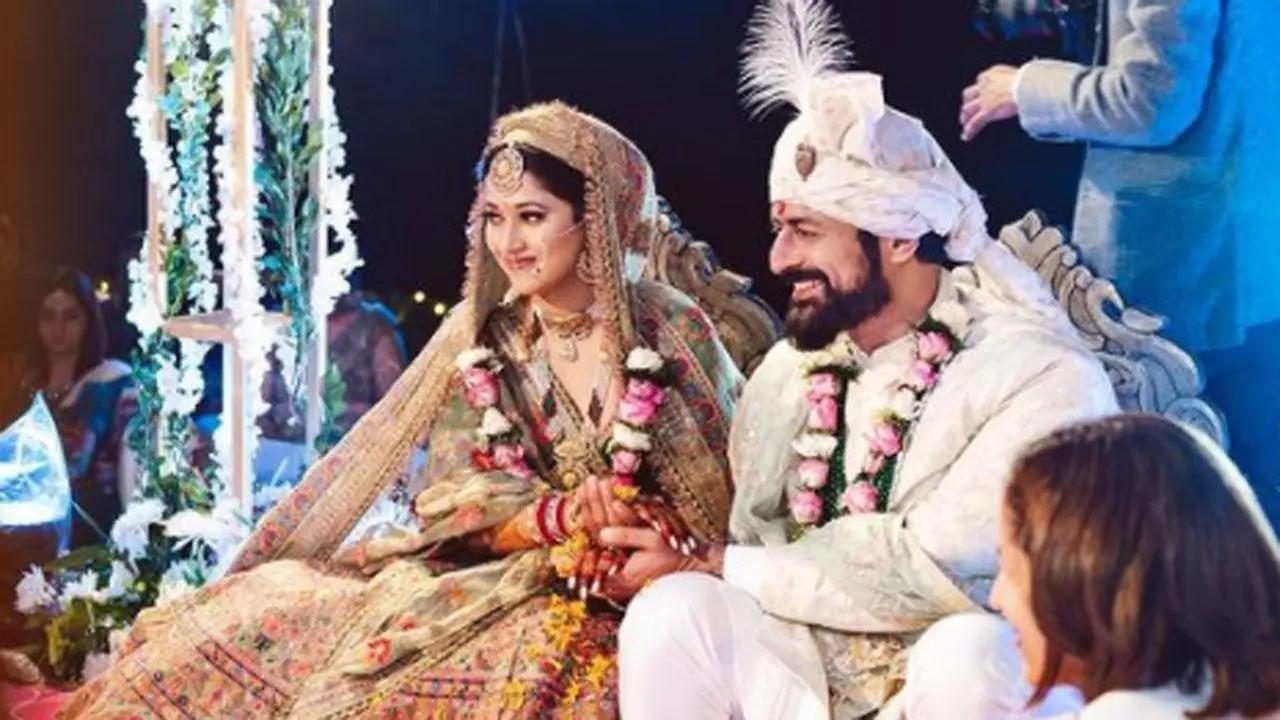 Actor Mohit Raina took fans by surprise on New Year’s by posting wedding pictures with wife Aditi on social media. He wrote- 