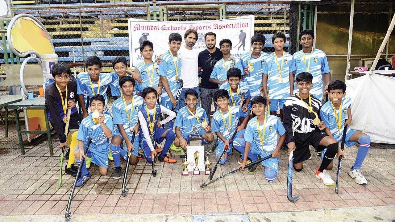 Don Bosco are u-14 hockey champions
