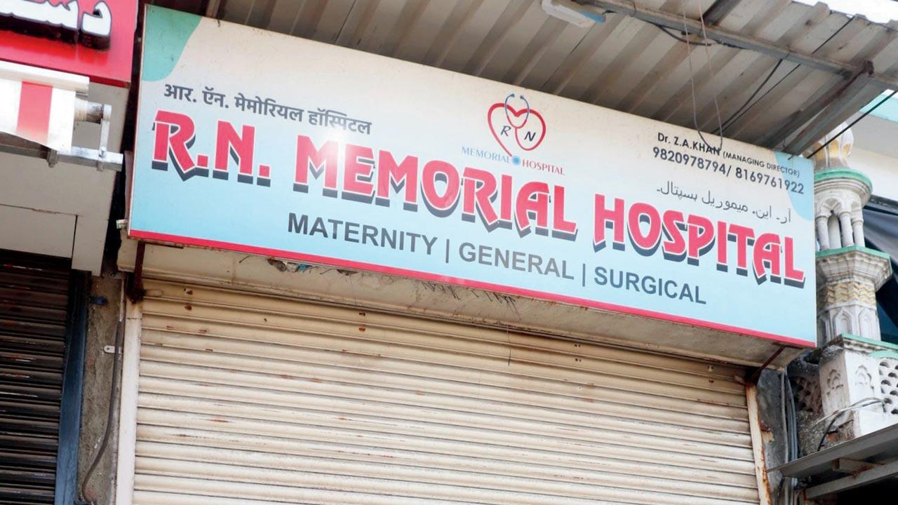 R N Memorial Hospital at Shivaji Nagar, Govandi. Pic/Rajesh Gupta