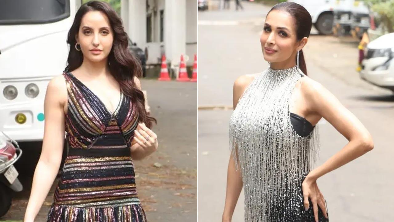 Whacky Wednesday: Nora Fatehi pulls a prank on Malaika Arora