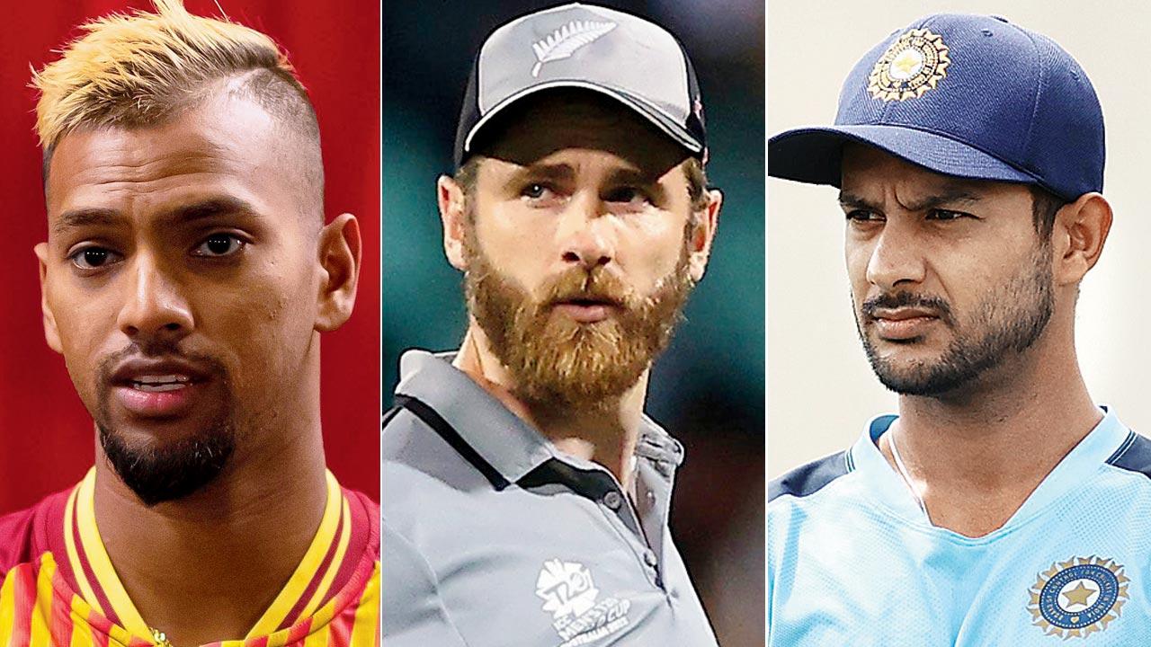 Pooran, Williamson and Mayank Agarwal