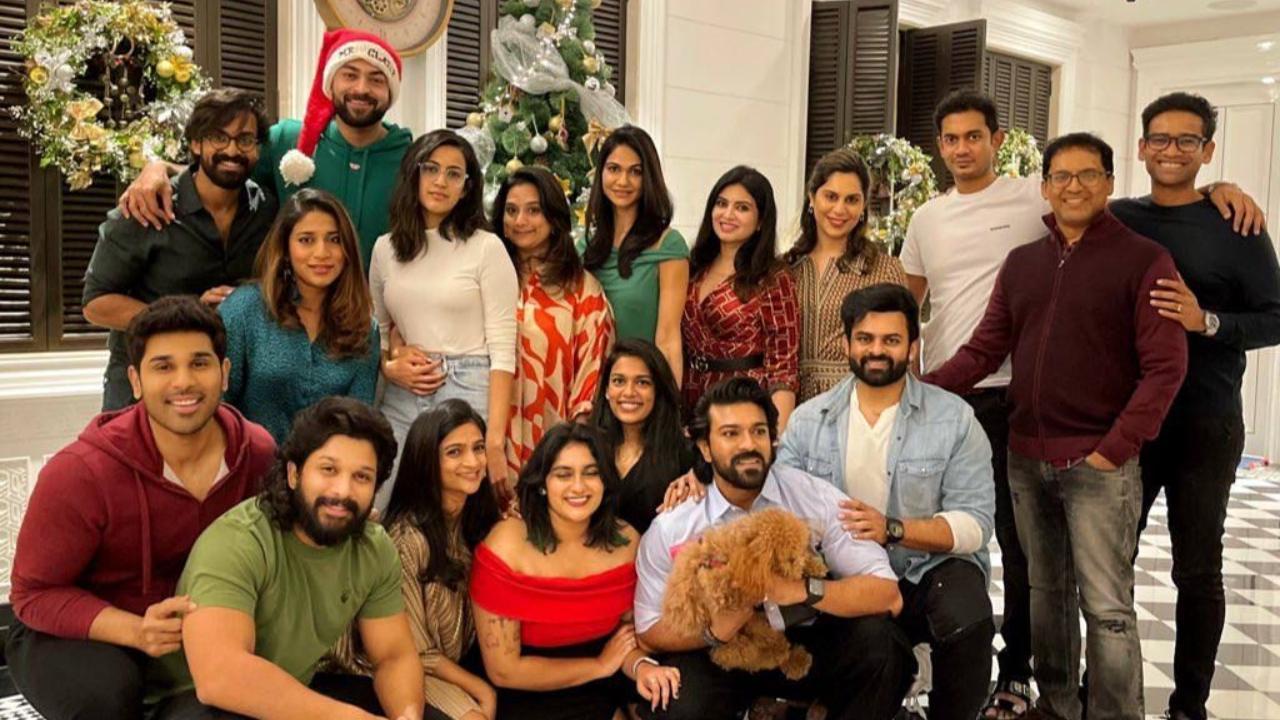 Christmas 2022: Allu Arjun, Varun Tej, and others gather at Ram Charan's house for a game of 'Secret Santa' 