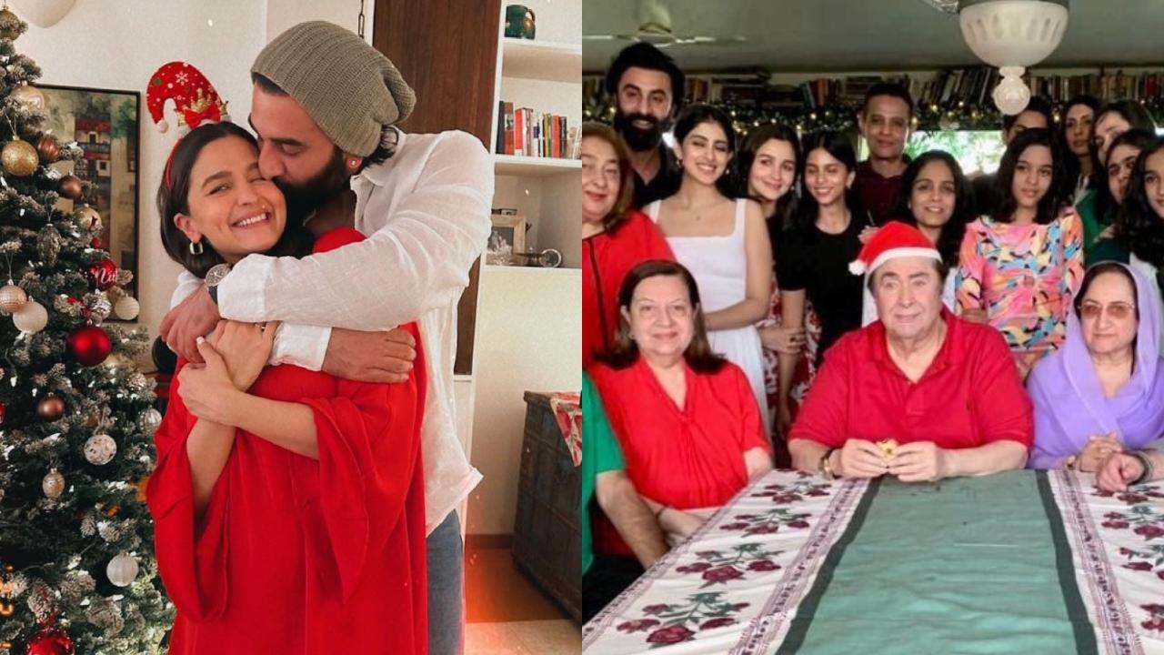 IN PICS: Inside Alia Bhatt-Ranbir Kapoor's first Christmas post wedding
