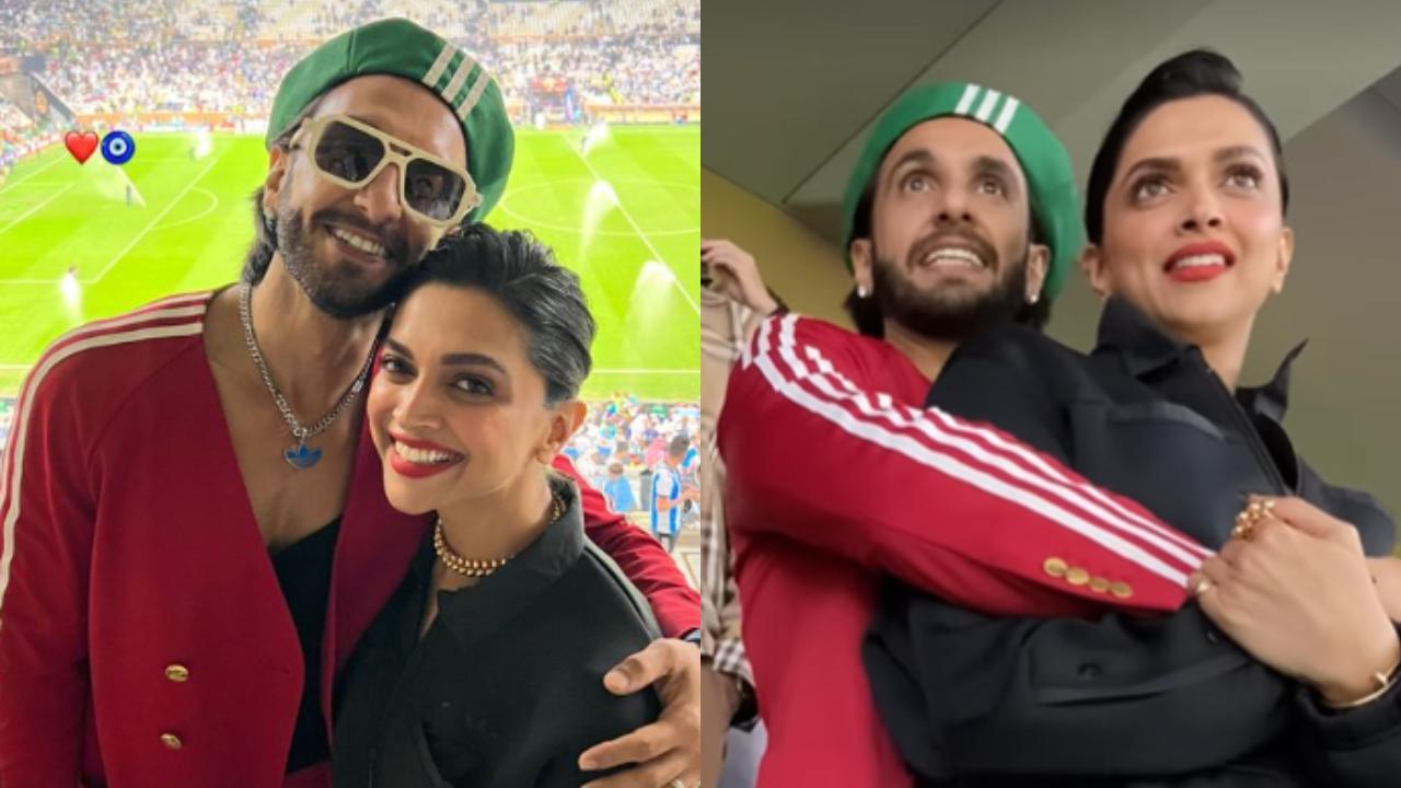 FIFA 2022: Ranveer Singh drops pic with Deepika Padukone; says 'Asli trophy toh mere haath mein hai'
