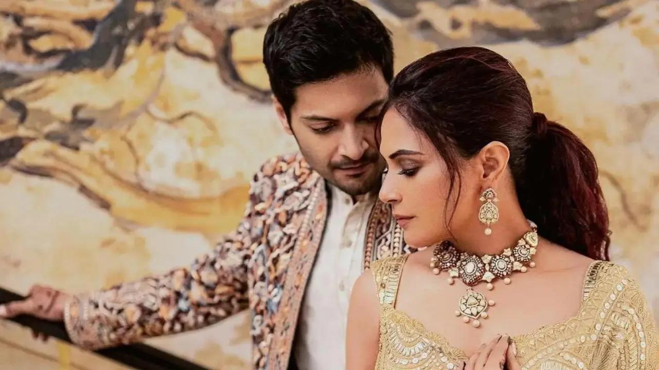 October began on a celebratory note for actor Richa Chadha and Ali Fazal who tied the knot in the presence of family and friends. After traditional wedding ceremonies with family and close friends in Delhi and Lucknow, the couple had also hosted a wedding reception in Mumbai which was graced by their friends and colleagues from the film industry.