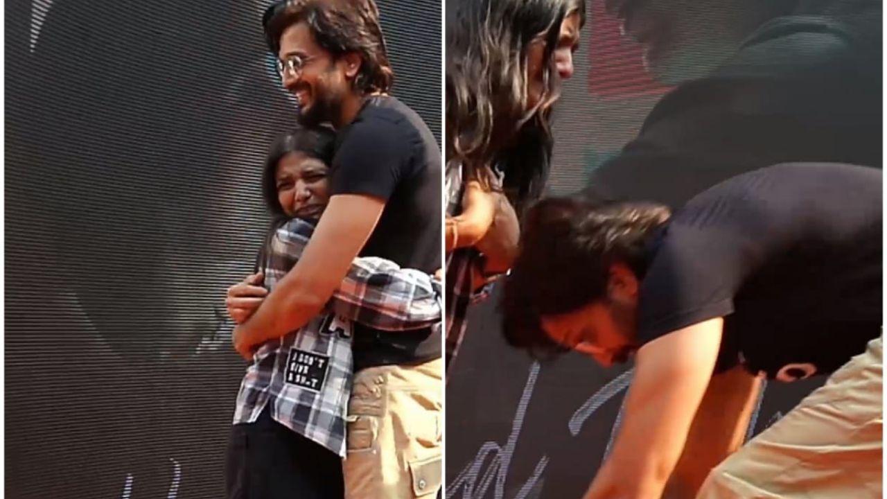 REVEALED: The reason why Riteish Deshmukh touched a fan's feet on stage! 