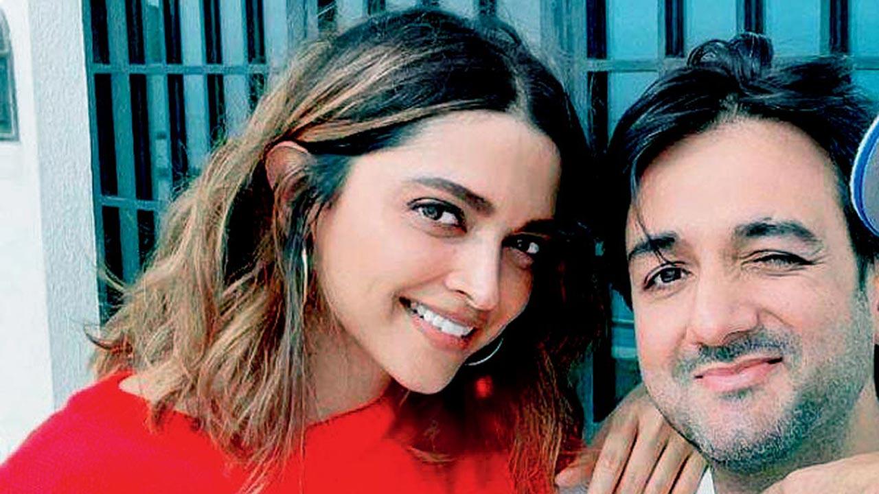 Deepika Padukone and Siddharth Anand