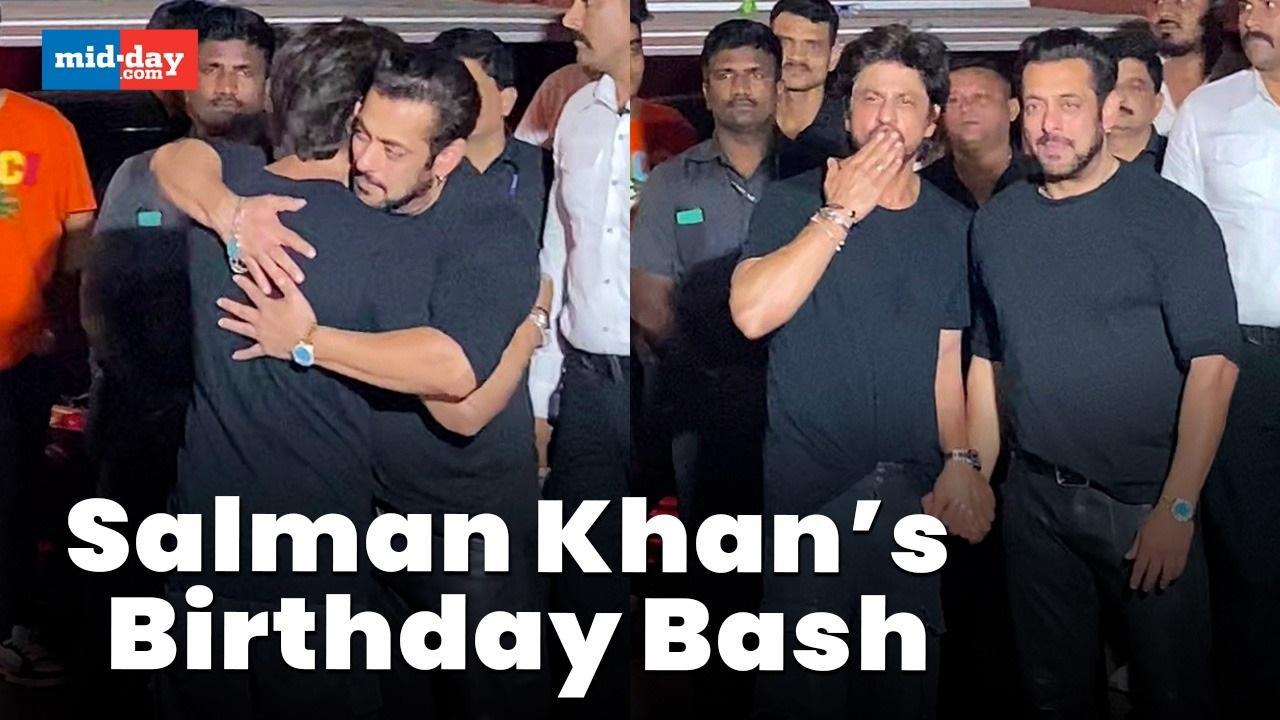Salman Khan Celebrates 57th Birthday; SRK, Kartik, & Bollywood Celebs Arrive